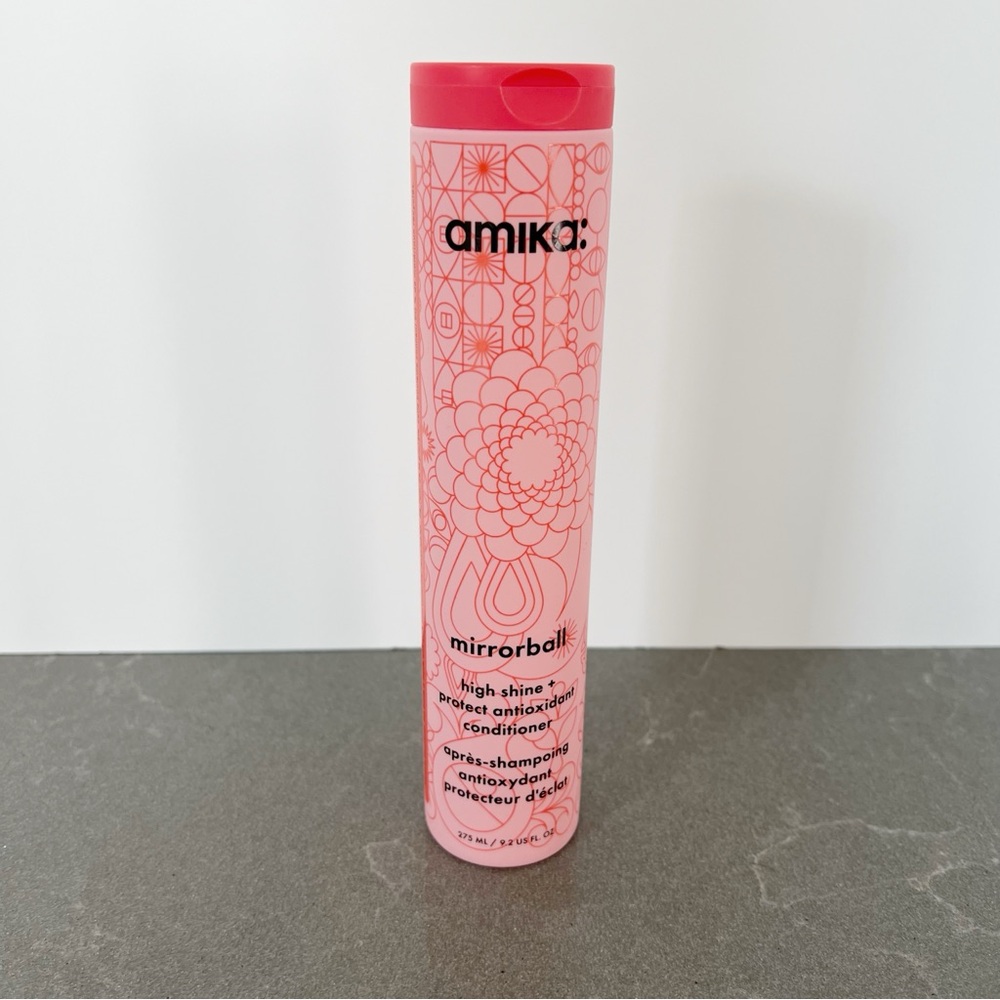 Amika Mirrorball High Shine + Protect Antioxidant Conditioner NEW 9.2oz